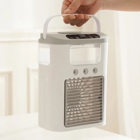 Aνεμιστήρας USB Υδρονέφωσης 7.5W Αρωματιστής Χώρου - Γκρι