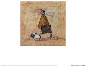 Εκτύπωση έργου τέχνης Sam Toft - Travels With The Dog, (30 x 30 cm)