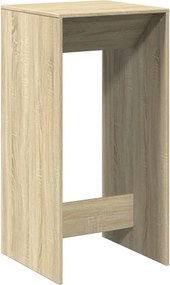 vidaXL Τραπέζι Μπαρ Sonoma Δρυς 51x50x103,5 εκ. Επεξ. Ξύλο