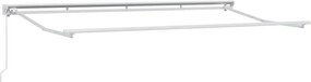 vidaXL Σκελετός Τέντας Κρεμ 400 x 200 cm Πολυεστέρας με Επικάλυψη PU
