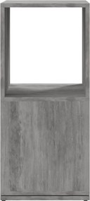 vidaXL Ντουλάπι Περιστρ. Γκρι Σκυρ. 34,5x34,5x75,5 εκ. Επεξ. Ξύλο