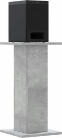 vidaXL Βάσεις Ηχείων 2 Τεμ. Γκρι Σκυρ. 30x30x60 εκ. Επεξ. Ξύλο