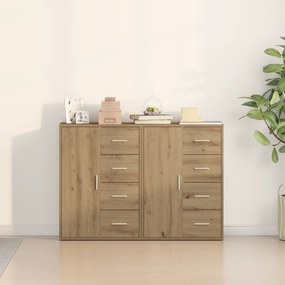 vidaXL Παρθένα έπιπλα 2 τεμ Καρυδιά 60x31x84 εκ Επεξεργασμένο ξύλο
