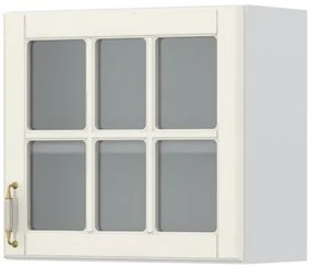 Ντουλάπι κρεμαστό Toscana V5-60-1KS με βιτρίνα - 60.00Χ32.00Χ55.00cm