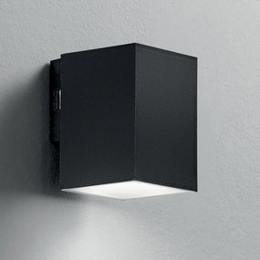 Φωτιστικό Τοίχου - Απλίκα LED-W-Polo-Q1-NER LED 800lm 3000K/4000K 11,6x7,8x9,9cm Black Intec
