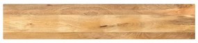 vidaXL Επιφάνεια Τραπεζιού Ορθογώνια 160x30x2,5 εκ. Μασίφ Ξύλο Μάνγκο