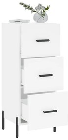 vidaXL Ντουλάπι Λευκό 34,5 x 34 x 90 εκ. από Επεξεργασμένο Ξύλο