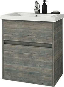 Drop Instinct 55 Smoked Oak - Βάση Επίπλου Με Νιπτήρα (55x46)