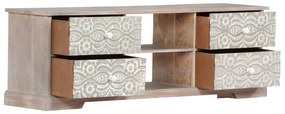 vidaXL Έπιπλο Τηλεόρασης 120 x 30 x 40 εκ. από Μασίφ Ξύλο Ακακίας