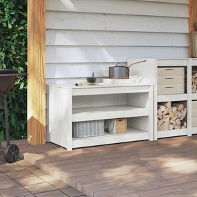 vidaXL Ντουλάπα Κουζίνας MEPPEL Λευκό 106 x 55 x 64 cm