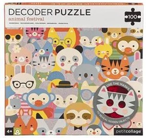 Παζλ PETIT COLLAGE Animal's Festival 4 ΕΤΩΝ