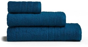 Πετσέτα Fresca Dark Blue Melinen Body 70x140cm 100% Βαμβάκι