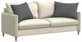 vidaXL Μαξιλάρι Καναπέ 2 pcs Σκούρο Γκρι 70 x 50 cm ύφασμα