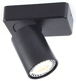 Φωτιστικό Σποτ Aca RA301S12BK ELITIS Μαύρο Ματ (Black Mat)