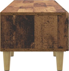 vidaXL Ντουλάπι TV 147 x 34,5 x 30 cm Παλαιωμένο ξύλο