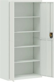vidaXL Αρχειοθήκη Αν. Γκρι 90 x 40 x 180 εκ. Ατσάλινη
