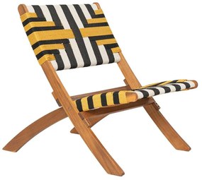 Καρέκλα Πτυσσόμενη Verano 22-0175 78x60x72,5cm Natural-Multi
