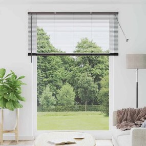 vidaXL Βενετσιάνικες Ρόδες Μαύρο 220 x 155 εκ Αλουμίνιο