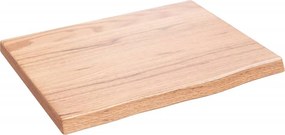 vidaXL Πάγκος Μπάνιου Αν. Καφέ 40x30x2 εκ. Επεξεργ. Μασίφ Ξύλο