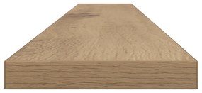 vidaXL Δίσκος Βιβλιοθήκης 4 pcs Καφέ 100 x 40 x 1.5 εκ. Μοριοσανίδα