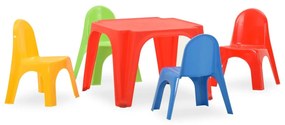 Σετ Τραπέζι και Καρέκλες Παιδικό από Πολυπροπυλένιο