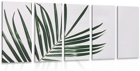 Εικόνα 5 μερών όμορφο φύλλο φοίνικα - 100x50