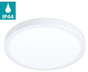 Πλαφονιέρα Λευκή 28,5cm IP44 LED 20w 3000K 2400lm Eglo Fueva-5 99265