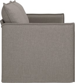 vidaXL Καναπές 180cm Taupe Μέταλλο