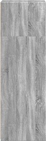 vidaXL Ντουλάπι Γκρι Sonoma 40x41x124 εκ. από Επεξεργασμένο Ξύλο