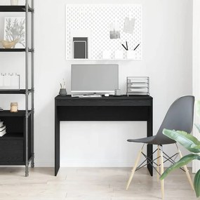 vidaXL Γραφείο Μαύρη Δρυς 90x40x72 εκ. από Τεχνητό Ξύλο