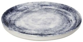 Πιάτο Ρηχό Ink KNC131K6 26x26x1,5cm Blue Espiel Porcelain
