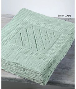 Κουβέρτα Βρεφική DT07 Misty Jade Down Town Κούνιας 90x120cm 100% Βαμβάκι