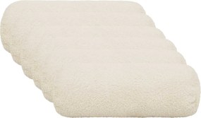 vidaXL Κάλυμμα Μαξιλαριού 6 pcs HEERLEN Κρεμ Ø 15 x 40 εκ Μπουκλέ