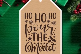 Σετ των 3 Intra απο ξύλο plywood 3mm-4mm πάχος Χριστουγεννιάτικο δώρο ετικέτας Δίασταση 5x10 cm INTRAFABR-41478041