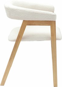 vidaXL Καρέκλες φαγητού 2 pcs Φυσικό 54 x 57 x 73 εκ