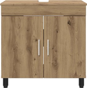 vidaXL Έπιπλο μπάνιου Artisan Δρυς 60 x 35 x 60 εκ. Επεξεργασμένο Ξύλο