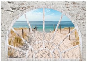 Φωτοταπετσαρία - Window View - Beach 200x140