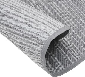 vidaXL Χαλί εξωτερικού χώρου ARAKIL γκρι Ø200 cm PP