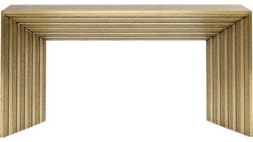 Κονσόλα  Malaga Μεταλλική Χρυσή 160x35x80εκ - Χρυσό