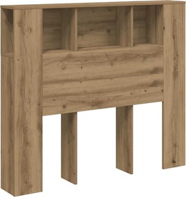 vidaXL Ντουλάπι κεφαλάρι Δρυς τεχνίτης 120x19x104,5 cm