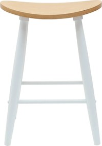vidaXL Καρέκλες φαγητού 2 pcs Λευκό 46 x 37 x 63 εκ