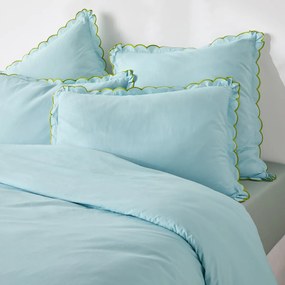 Μονόχρωμη μαξιλαροθήκη από προπλυμένο λινό, Scénario