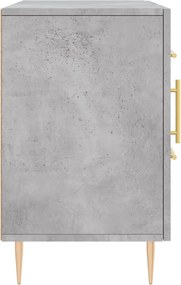 vidaXL Ντουλάπι Γκρι Σκυροδέματος 100 x 36 x 60 εκ. Επεξεργασμένο Ξύλο