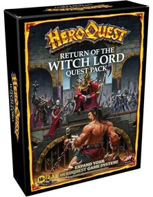 Επιτραπέζιο Παιχνίδι HeroQuest "Return of Witch Lord Quest Pack" F4193 Για 2-5 Παίκτες Multi Hasbro