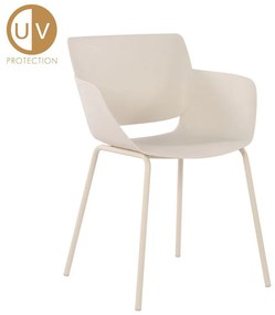 SEDIA ΚΑΡΕΚΛΑ BEIGE 58x52xH79,5cm