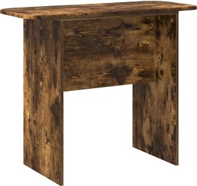 vidaXL Τραπέζι κονσόλας Καπνιστό Δρύς 93 x 40 x 75 εκ
