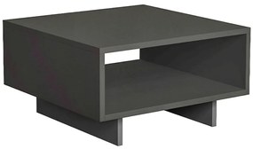 Τραπεζάκι Σαλονιού Hola 0207542 60x60x32cm Anthracite