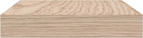 vidaXL Ράφι Τοίχου 60x23,5x4 εκ. Επεξεργασμένο Ξύλο