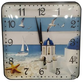 Ρολόι τοίχου - FHS-235-33 - 505145 - Blue/White_1