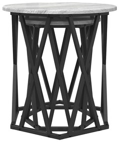 vidaXL Τραπεζάκι σαλονιού 2 pcs Γκρι sonoma 50 x 50 x 50 cm